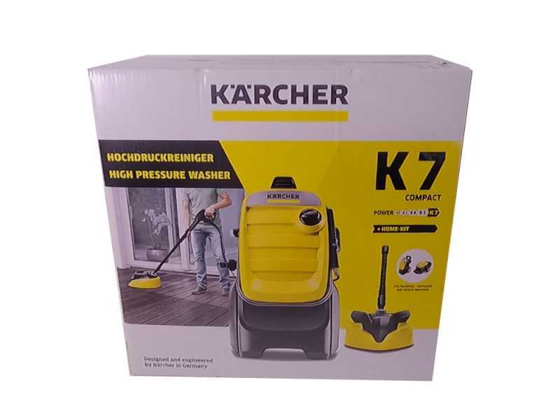Nettoyeur haute pression &agrave; eau froide Karcher  K7 Compact Home - 600 lt/h - 180 bar