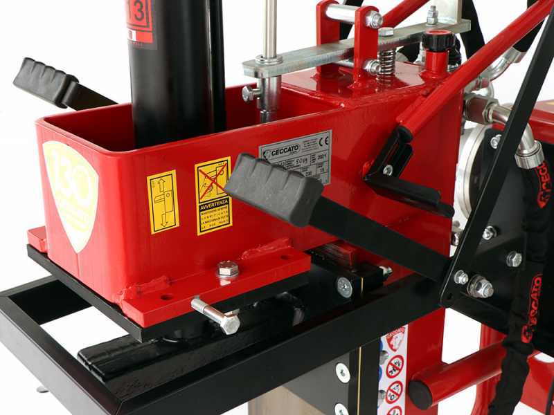 Fendeuse &agrave; bois verticale &eacute;lectrique Ceccato BULL SPLE13-650TC 13 tonnes course 650 mm