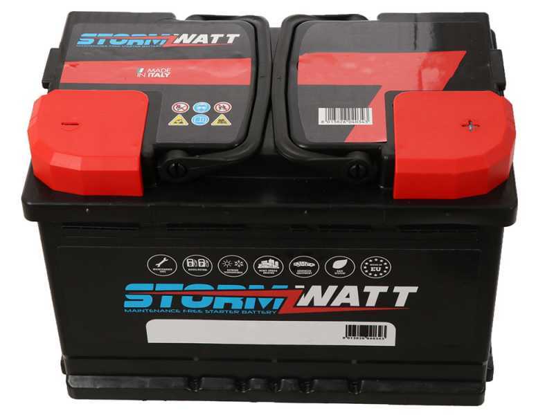 Batterie Lubex StormWatt 60 AH ( 60 amp&egrave;res ) - Adapt&eacute;e pour les peignes vibreurs &agrave; batterie