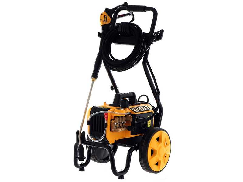 Nettoyeur haute pression &agrave; eau froide DeWalt DXPW 002CE KART de 180 bars max-  510L/H d&eacute;bit Max - avec chariot amovible