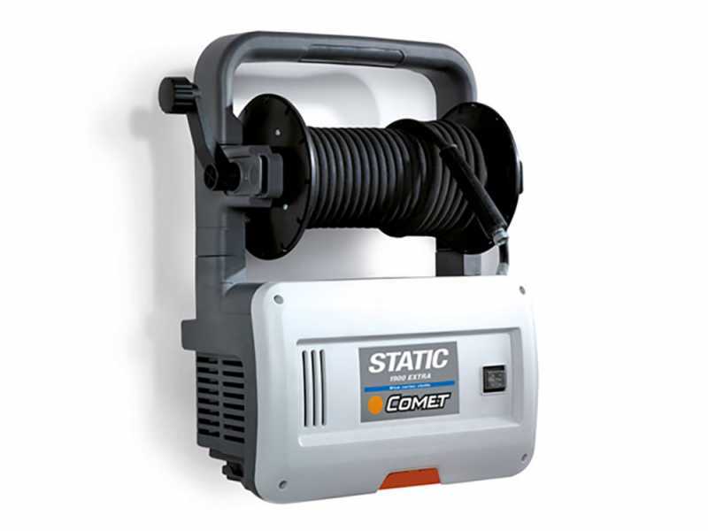 Comet Static 1900 Extra - Nettoyeur haute pression &agrave; froid mural et portatif - 160 bars - 600 lt/h