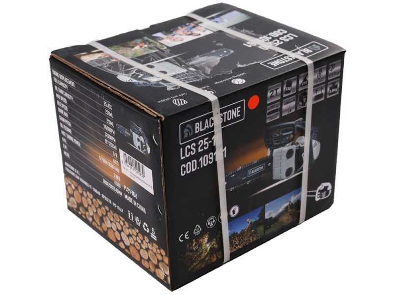 BlackStone LCS 25-10 - Tron&ccedil;onneuse de taille thermique  - Lame de 25cm