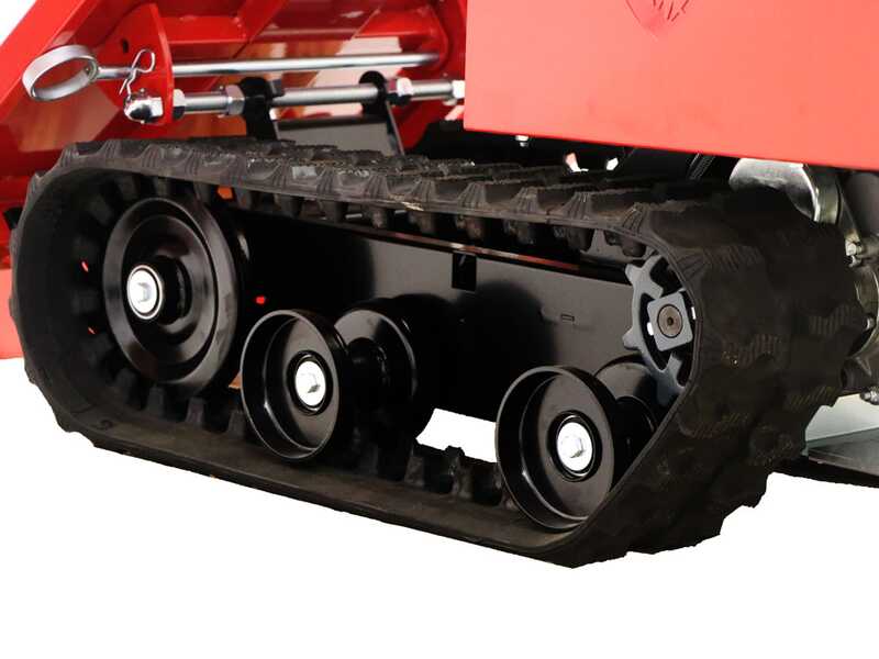 Brouette &agrave; moteur CECCATO CINGOLONE - Benne extensible - Charge 350 kg