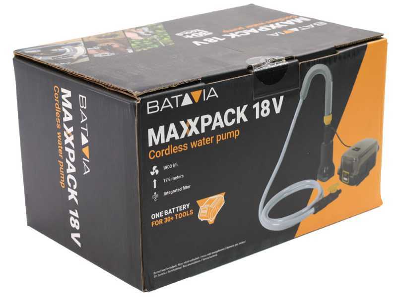 Pompe &agrave; eau BATAVIA 18V MAXXPACK - SANS BATTERIE NI CHARGEUR DE CHARGEUR