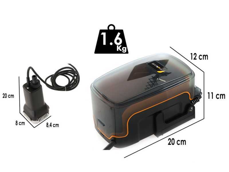 Pompe &agrave; eau BATAVIA 18V MAXXPACK - SANS BATTERIE NI CHARGEUR DE CHARGEUR