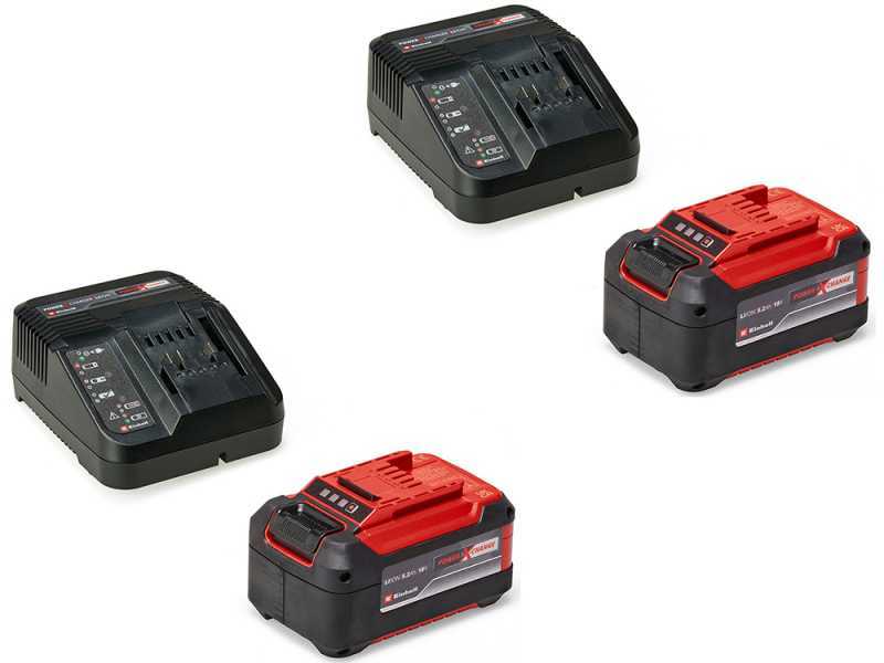 Tagille-haie &agrave; batterie Einhell GE-CH 36/65 Li - 2x 18V 5.2Ah