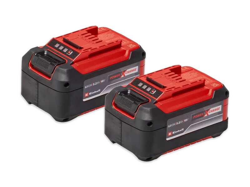 Einhell GE-LC 36/35 Li - Tron&ccedil;onneuse &eacute;lectrique &agrave; batterie 2 x 18V 5.2Ah - Lame de 35cm