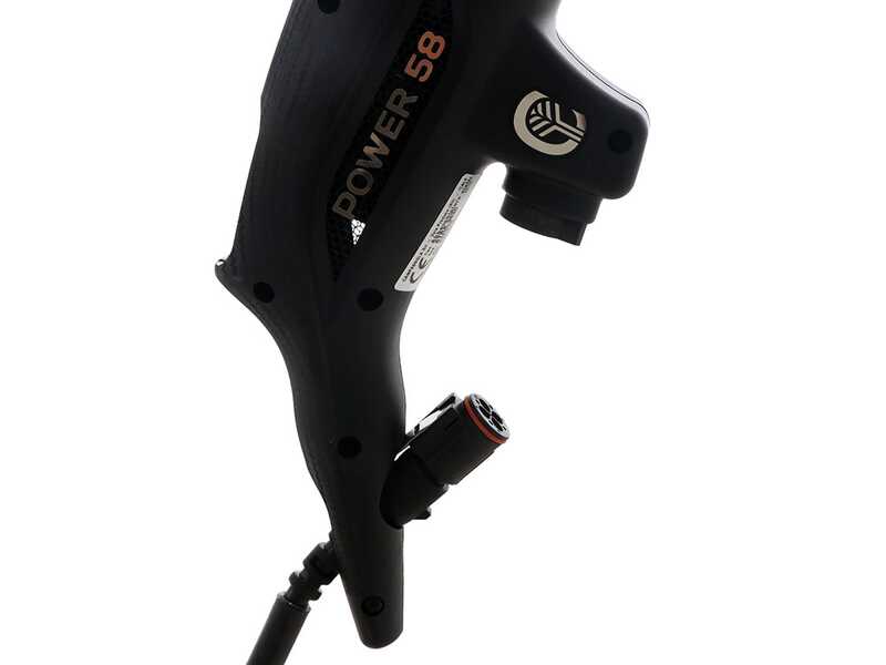 Peigne vibreur &eacute;lectrique &agrave; batterie Campagnola Nuovo Holly 58V de 185-270 cm - Batterie &agrave; dos incluse