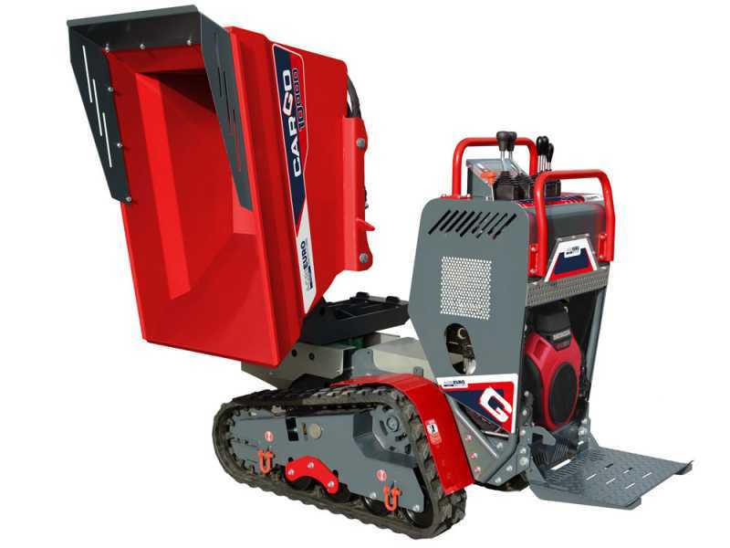 Brouette &agrave; moteur sur chenilles AgriEuro Top-Line CARGO J 10000 HEDT 4.0 avec joystick - Honda GXe630