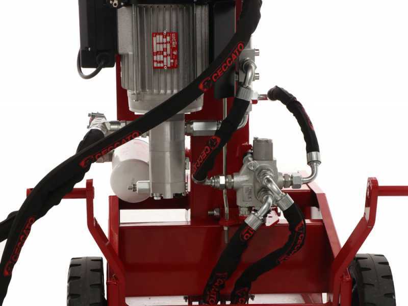 Ceccato BULL SPLET10 KOMBI  - Spaltmaschine &agrave; bois hybride - Verticale - &Eacute;lectrique und &agrave; Traktor