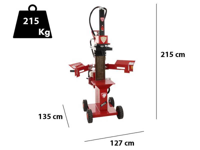 Ceccato BULL SPL16R4H - Fendeuse &agrave; bois thermique - Verticale - Honda GX200