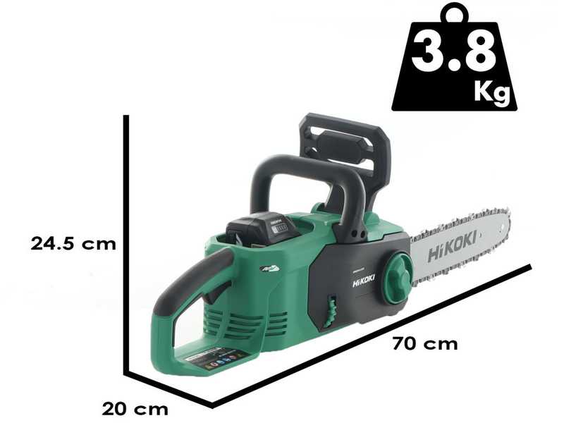 Tron&ccedil;onneuse &agrave; batterie de coupe - HIKOKI CS3630DB - 36V - SANS CHARGEUR NI BATTERIE