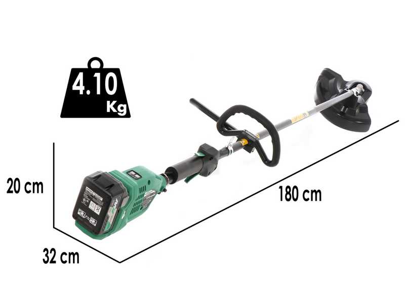 HiKOKI CG36DB - D&eacute;broussailleuse &agrave; batterie - 36V 2.5Ah