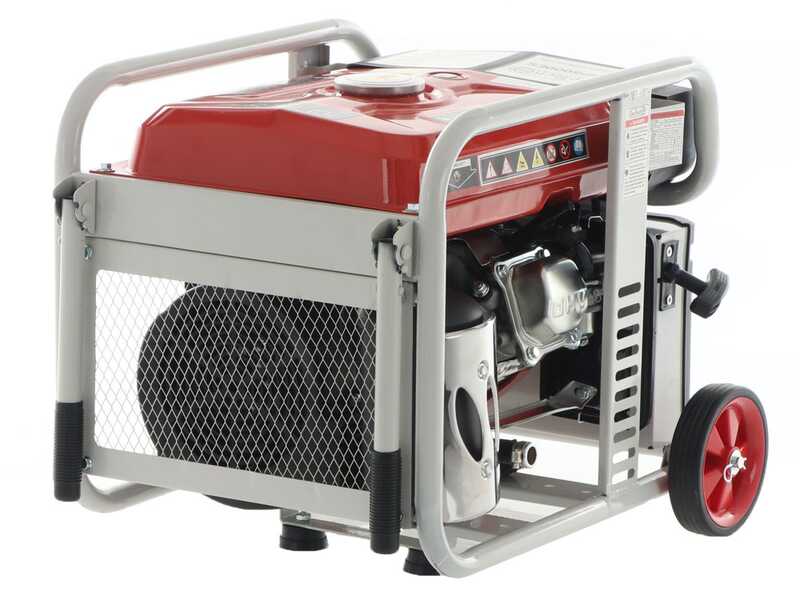 GeoTech iGGP5000ES - Groupe &eacute;lectrog&egrave;ne inverter avec d&eacute;m. &eacute;lectrique 4 kW  sur chariot - Continu 3.5 kW Monophas&eacute;