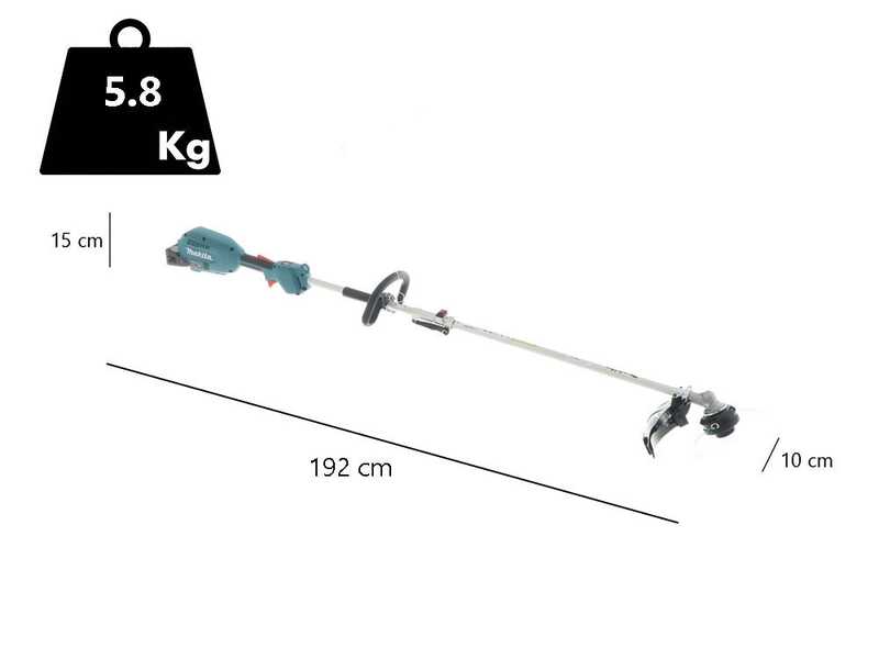 Makita DUX18 - D&eacute;broussailleuse &agrave; batterie multifonction - 18V - 3Ah