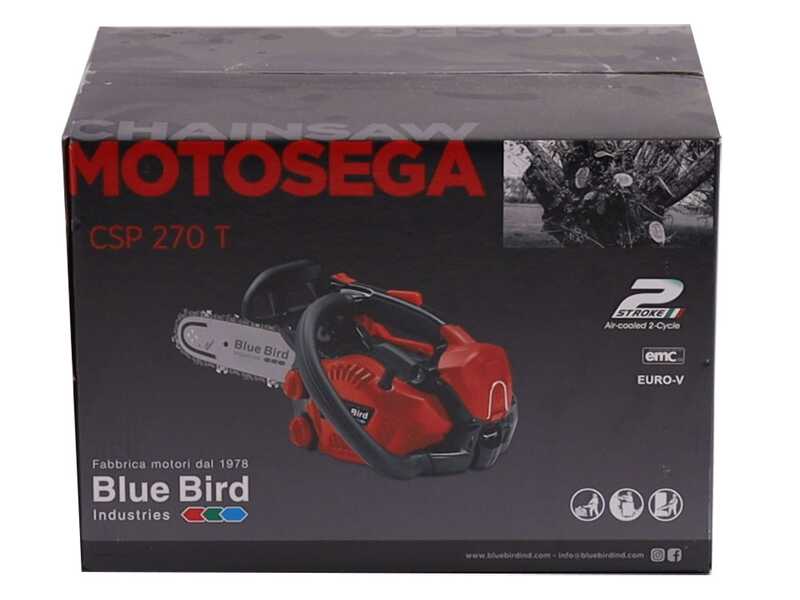 BLUE BIRD CSP 270 T - Tron&ccedil;onneuse de taille thermique -  Lame de 25 cm