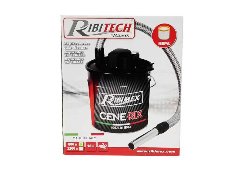 Ribimex Cenerix - Aspirateur &agrave; cendres - 18 L