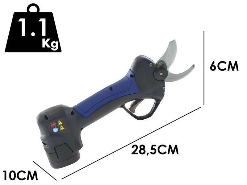 S&eacute;cateur &eacute;lectrique de taille Campagnola SL32 - 2x batteries au lithium de 16.8V/2Ah