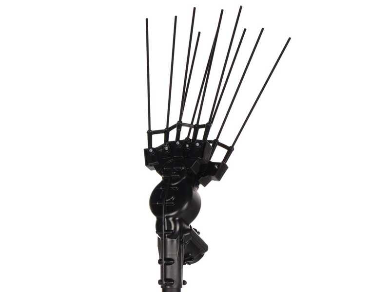 Aima Twist Plus 2.0 - Peigne vibreur &eacute;lectrique 230/330 cm &agrave; batterie de type automobile avec c&acirc;ble inclus - Perche fixe + Rallonge