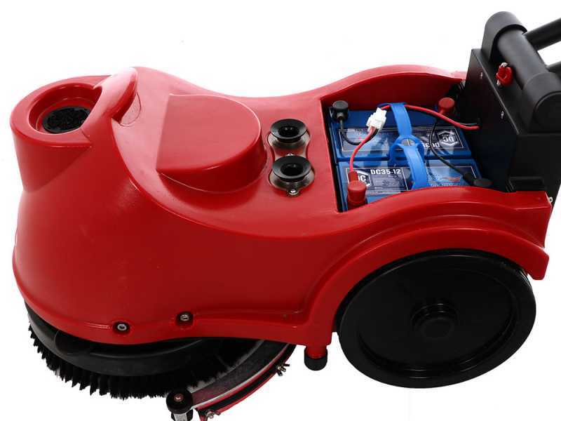 Nilfisk Viper AS 380/15B -  Autolaveuse &agrave; batterie - 3 en 1 : lave, s&egrave;che et aspire