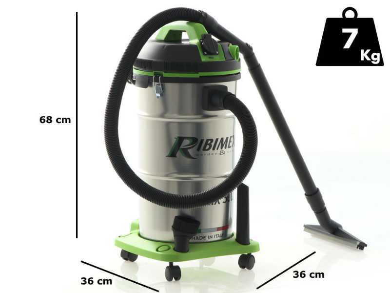 Ribimex Aspirix 30L - Aspirateur bidon multifonction