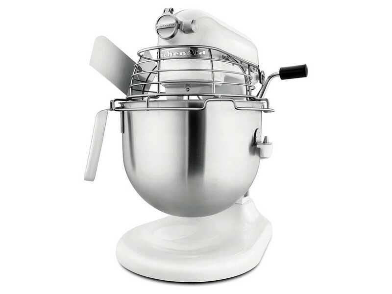 KitchenAid Professional 5KSM7990X Blanc - Batteur m&eacute;langeur plan&eacute;taire