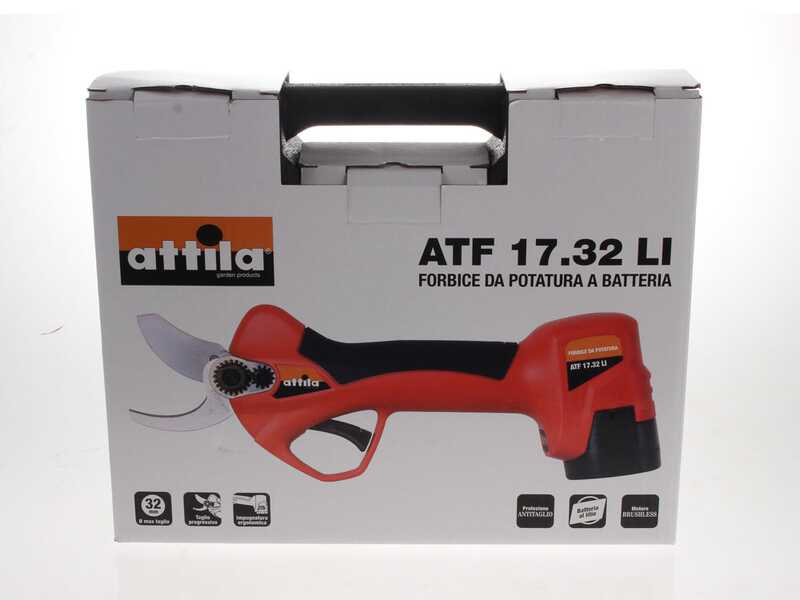 Attila ATF 17.32 LI - S&eacute;cateur &eacute;lectrique de taille - 16.8V 2.5Ah