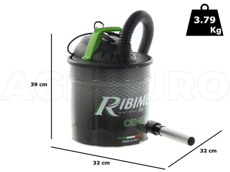 Asprateur &agrave; cendres Ribimex Cenerill - 18L