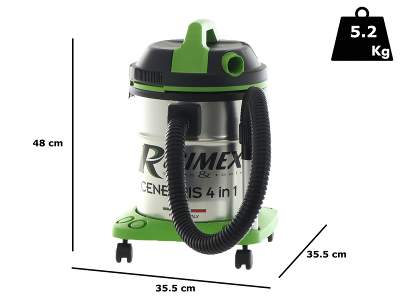 Ribimex Cenetris - Aspirateur multifonction + aspirateur &agrave; cendres