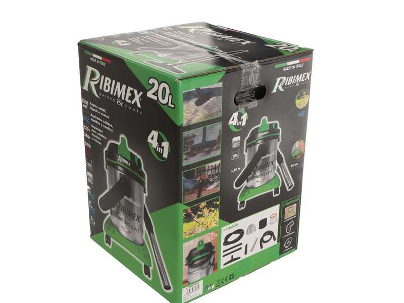 Ribimex Cenetris - Aspirateur multifonction + aspirateur &agrave; cendres