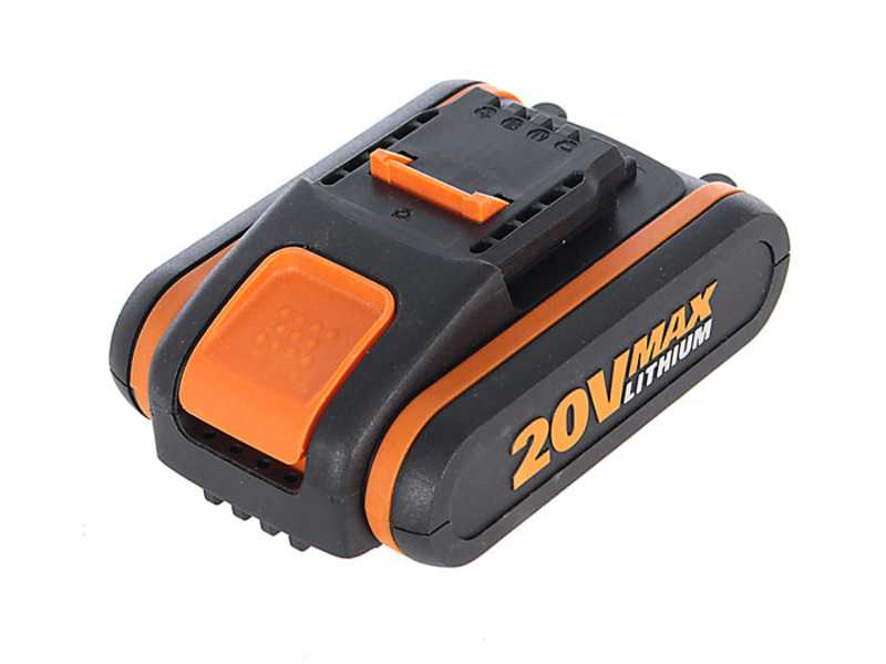 &Eacute;lagueuse manuelle &agrave; batterie Worx WG324E 20 V 2 Ah + perche de rallonge - BATTERIE SUPPL&Eacute;MENTAIRE GRATUITE