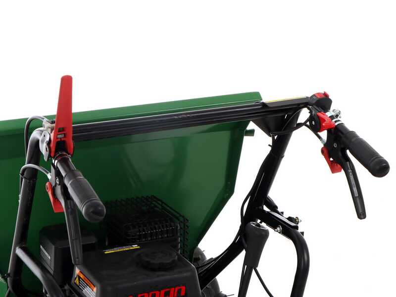 Brouette 4x4 &agrave; essence  GreenBay MiniTipper 300 L - Moteur Loncin G200F