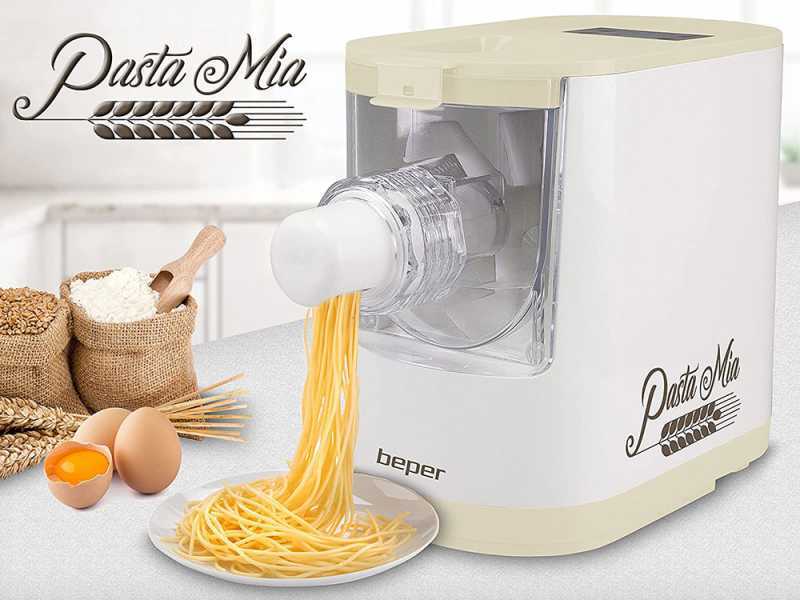 Machines &agrave; p&acirc;tes &eacute;lectrique 2 en 1 Beper Pasta Mia