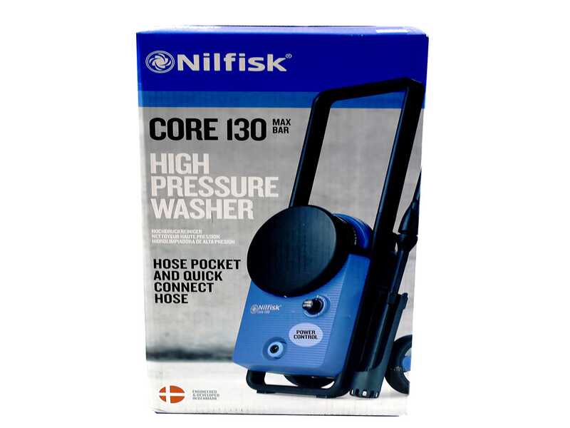 Nilfisk Core 130-6 PC - Nettoyeur haute pression &eacute;lectrique &agrave; eau froide - 130 bar - 462 l/h