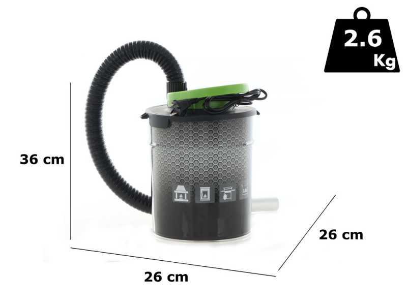 Aspirateur &agrave; cendres Ribimex Minicen - petit