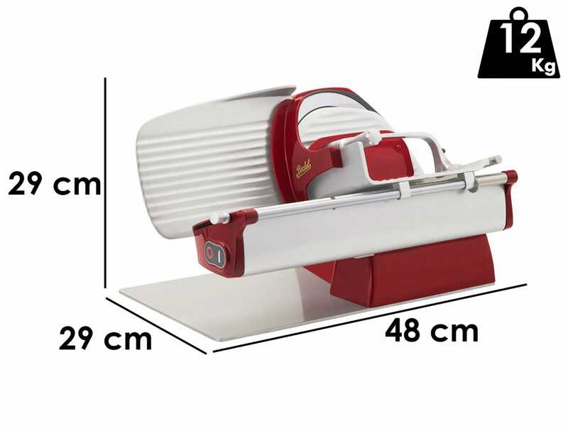 Berkel Home Line Plus 200 Rouge - Trancheuse avec lame 195 mm