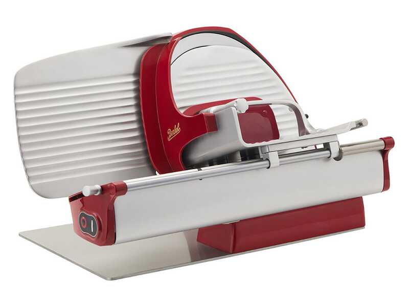 PROMO Berkel Home Line Plus 250 Rouge - Trancheuse avec lame 250 mm