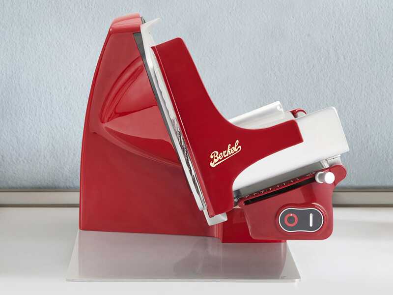 PROMO Berkel Home Line Plus 250 Rouge - Trancheuse avec lame 250 mm