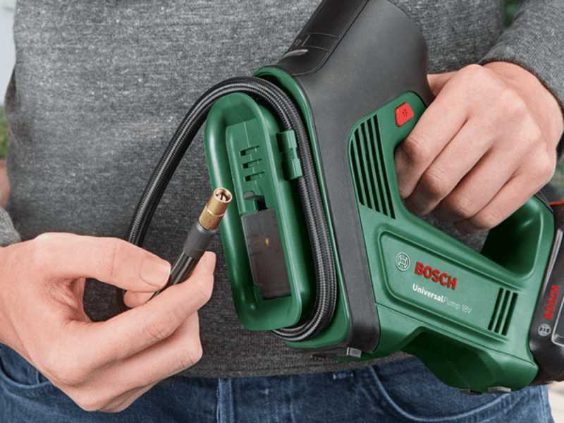 Bosch Universal Pump - Compresseur d'air &agrave; batterie - 18V - 2 Ah