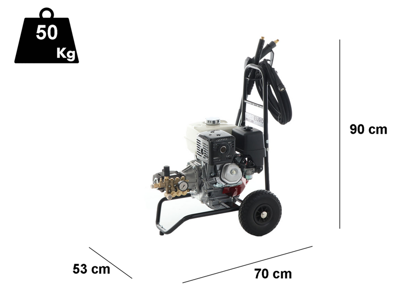 Nettoyeur haute pression thermique AgriEuro Top-Line EWD-K 15/310- Moteur Honda GX 390