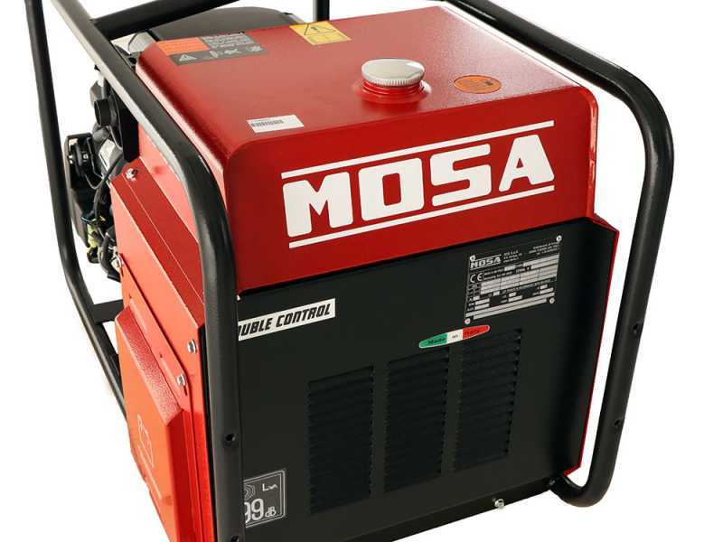 MOSA GE 13000 HBS - Groupe &eacute;lectrog&egrave;ne &agrave; essence 10.4 KW - Continu 9 kW Triphas&eacute; - Moteur Honda GX630