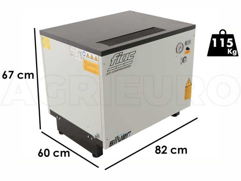 Fiac Light Silver LS 10 10 400/50 CE - Compresseur triphas&eacute; &agrave; vis silencieux - Moteur 10 CV