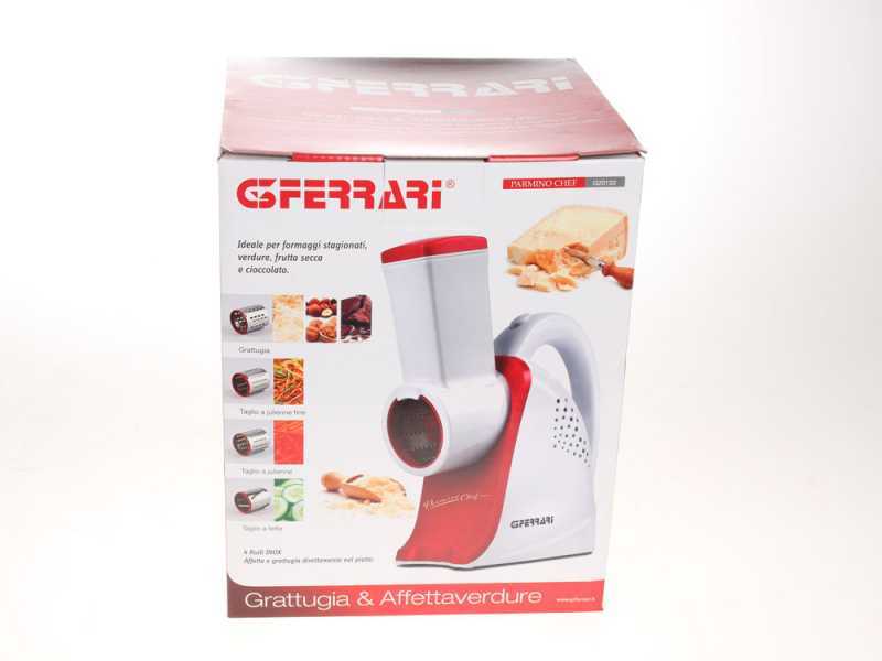 G3 FERRARI Parmino Chef - R&acirc;pe coupe-l&eacute;gumes &eacute;lectrique