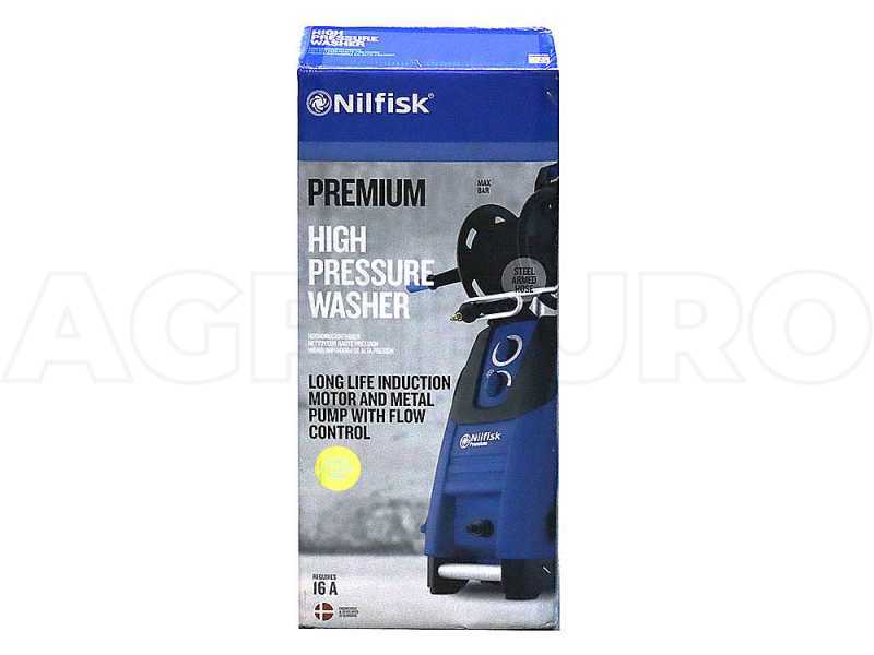 Nettoyeur haute pression &eacute;lectrique &agrave; eau froide Nilfisk Premium 180-10 EU