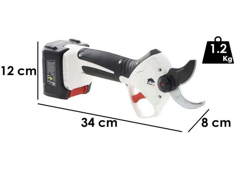 Castellari Ryno 63 - S&eacute;cateur &eacute;lectrique de taille - 2x 21,6V - 2,5 Ah