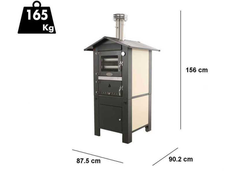 Fontana ITALIA PREMIUM - Four &agrave; bois d'ext&eacute;rieur - 57x42