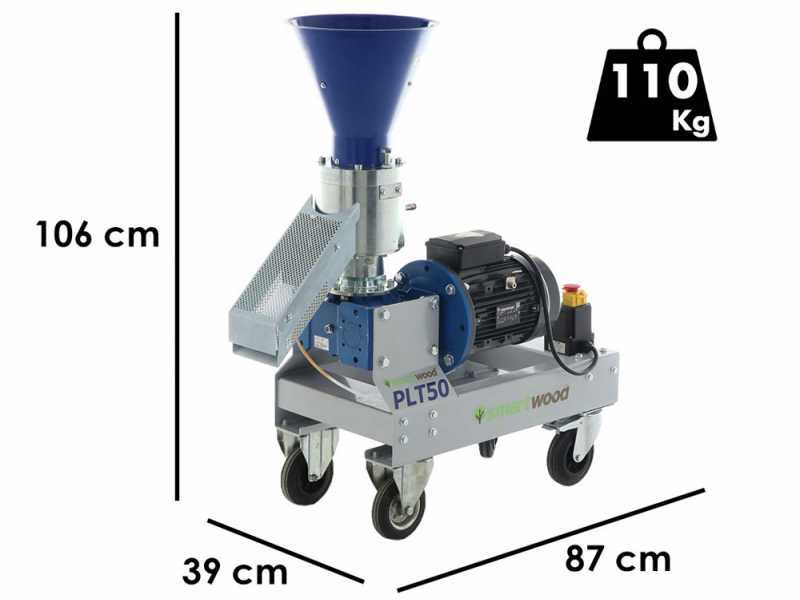 Smartwood PLT-50 - Presse &agrave; pellets &eacute;lectrique Monophas&eacute;e