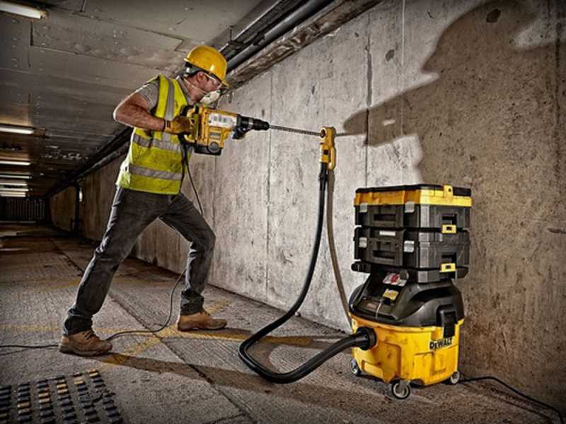 DeWalt DWV901LT-QS - Aspirateur eau et poussi&egrave;re de chantier