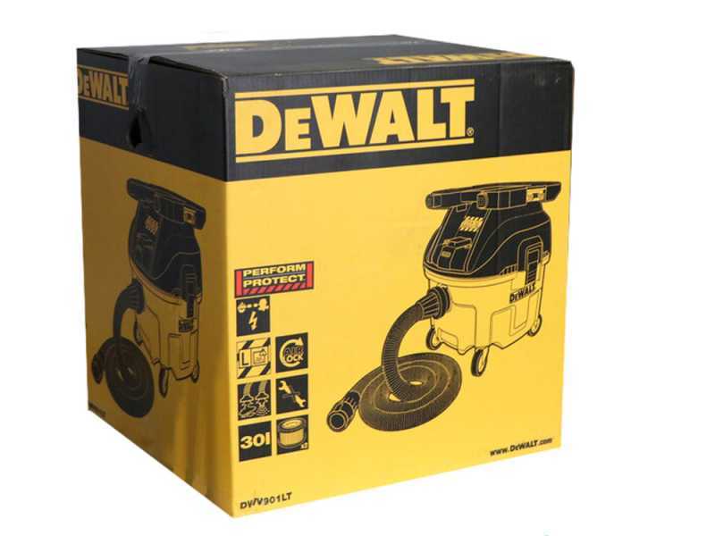 DeWalt DWV901LT-QS - Aspirateur eau et poussi&egrave;re de chantier
