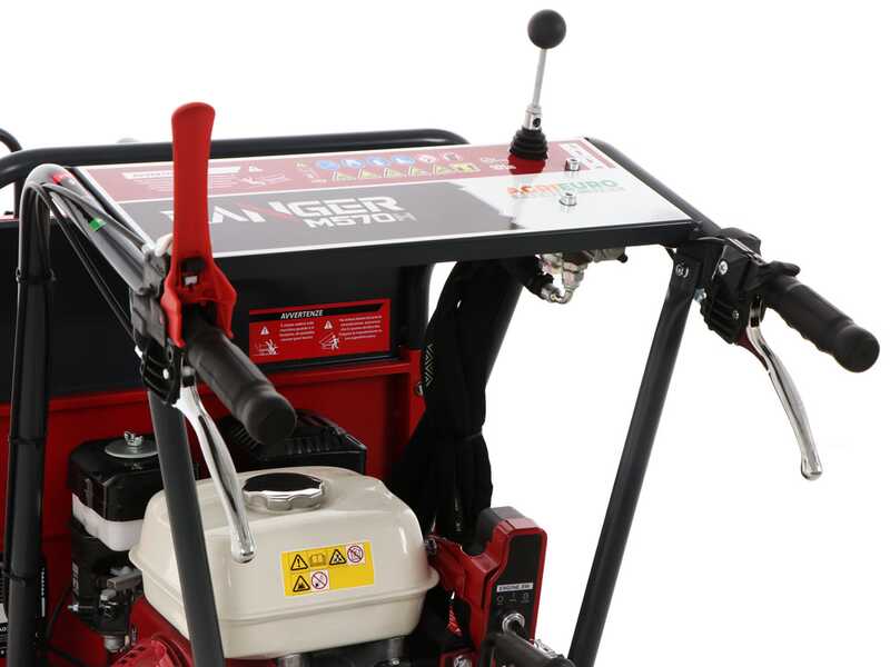 Brouettte motoris&eacute;e &agrave; chenilles extensible Ranger M570 H - Moteur Honda GX200